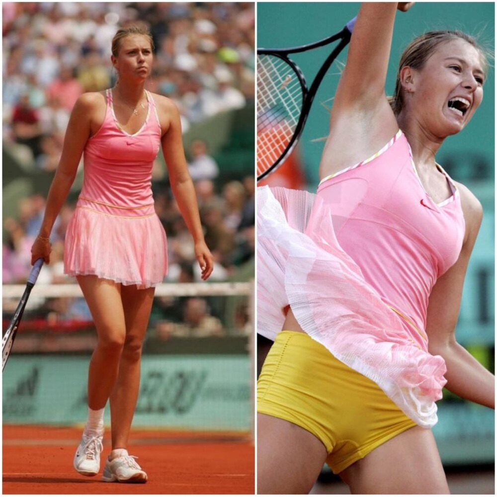 Nike Sphere Dry Maria Sharpanova Pink Sherbet Tennis Dress